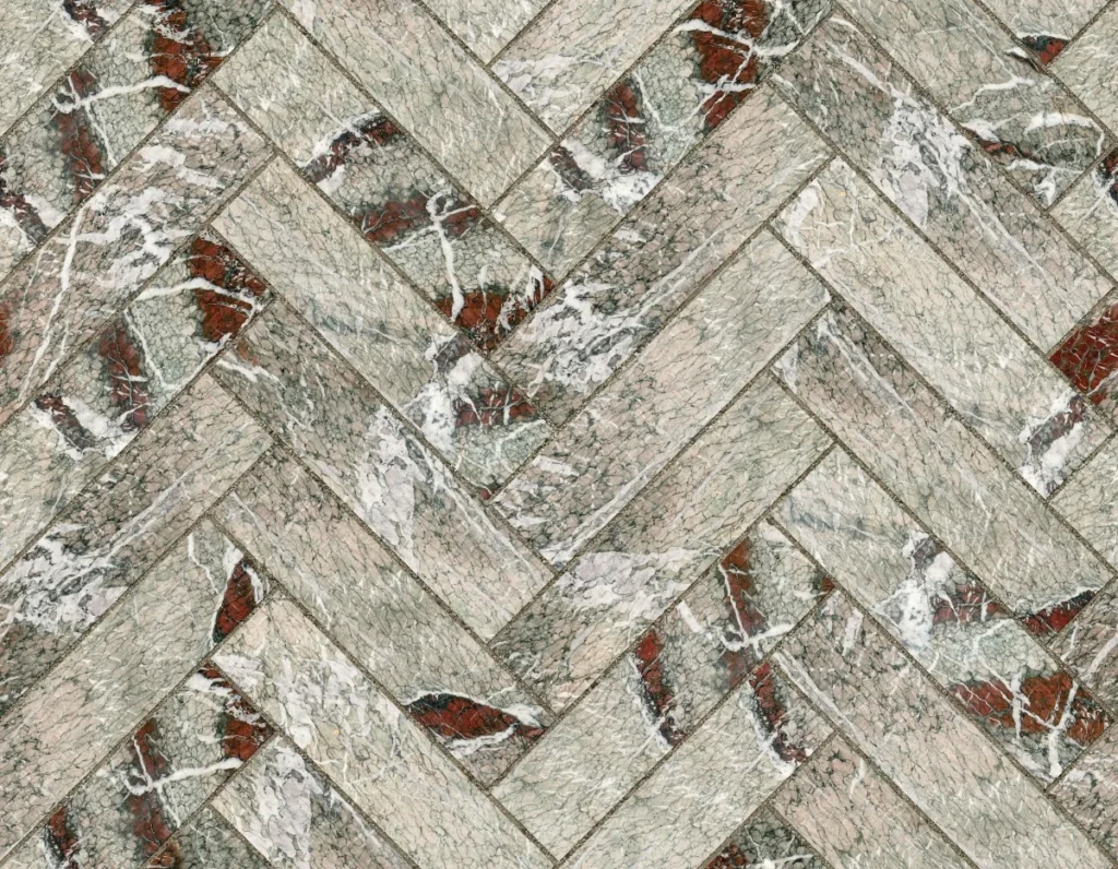 تایل ماربل Herringbone